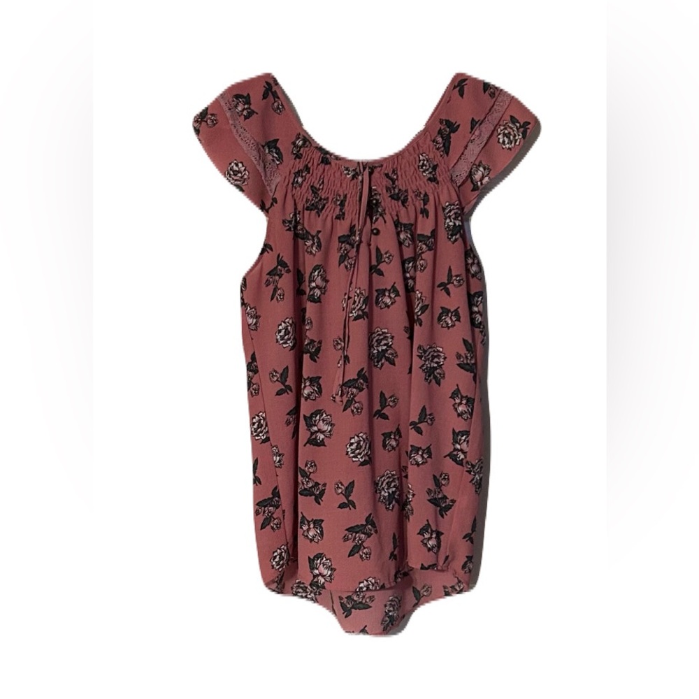 No Boundaries Pink‎ Textured Top
